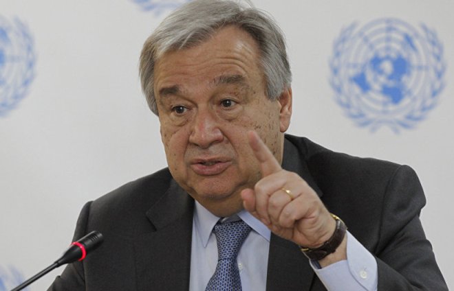UN Antonio Guterres breaks silence on #EndSARS protests