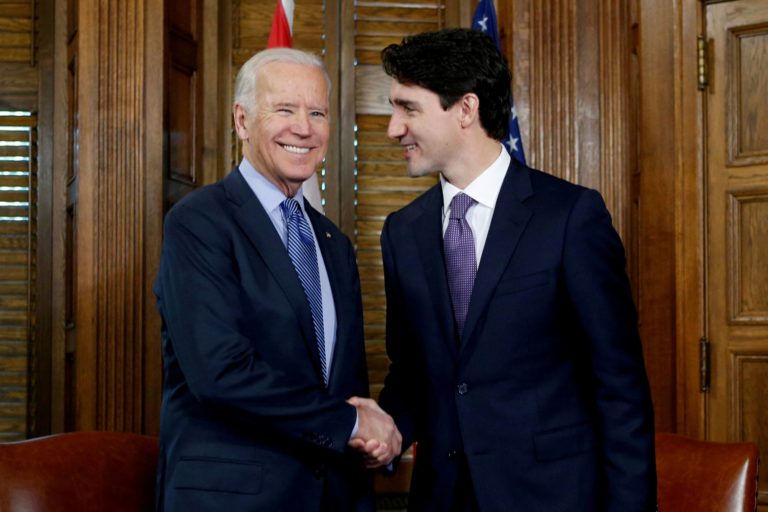 Biden Speaks With Trudeau In first Call With Foreign Leader
