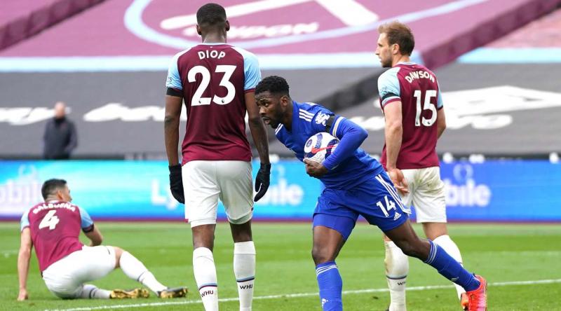 In-Form Iheanacho Scores Twice As Leicester Fall At West Ham