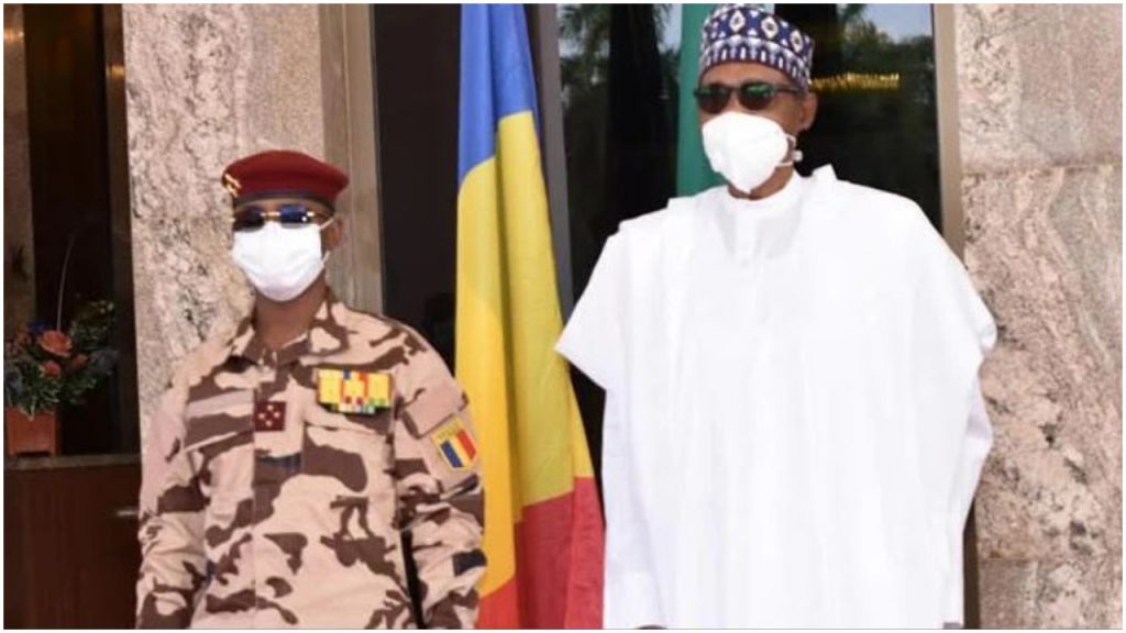 Buhari Meets Chad’s Interim President, Mahamat Deby