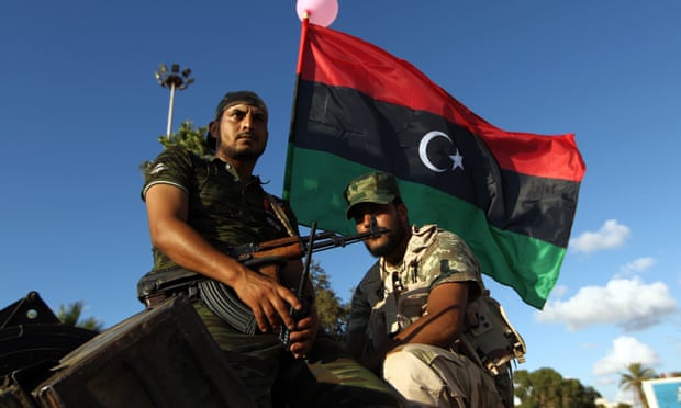 Gunmen Stage Show Of Force At Libya Council HQ