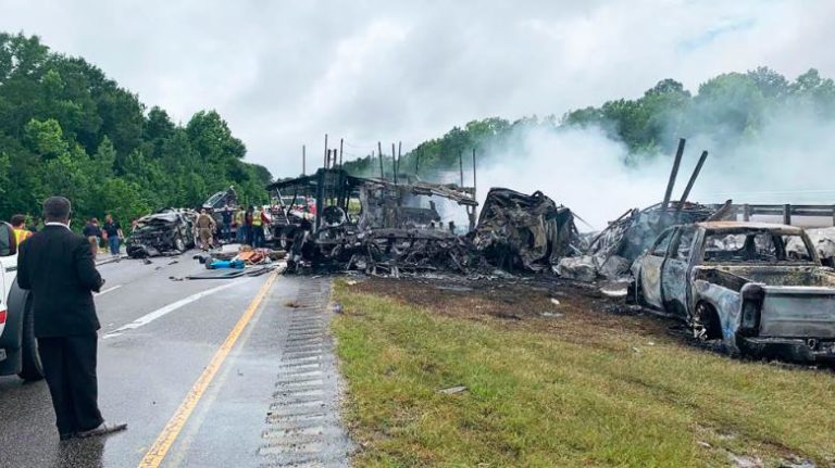 Alabama Storm Nine Children And One Adult Killed In Crash