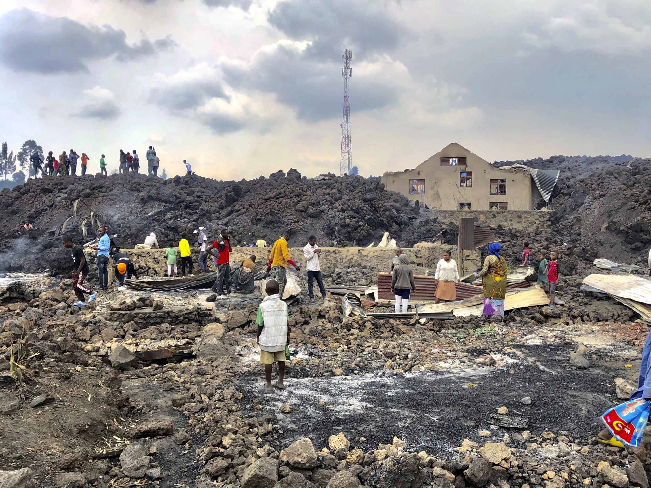 Congo's Volcanic Eruption Leaves 500,000 Without Water
