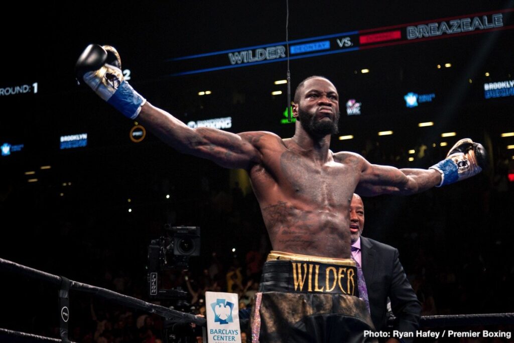 'I Am From Edo State', Deontay Wilder Confirms