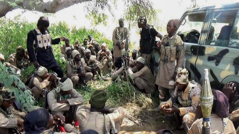 ISWAP Insurgents Set Military Base On Fire In Borno