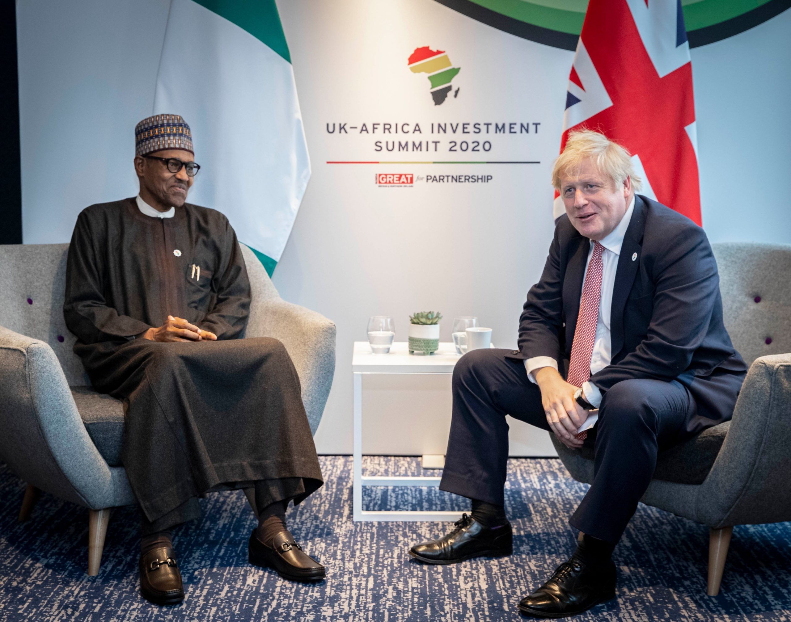 Buhari Meets British PM, Discuss Insecurity In Nigeria