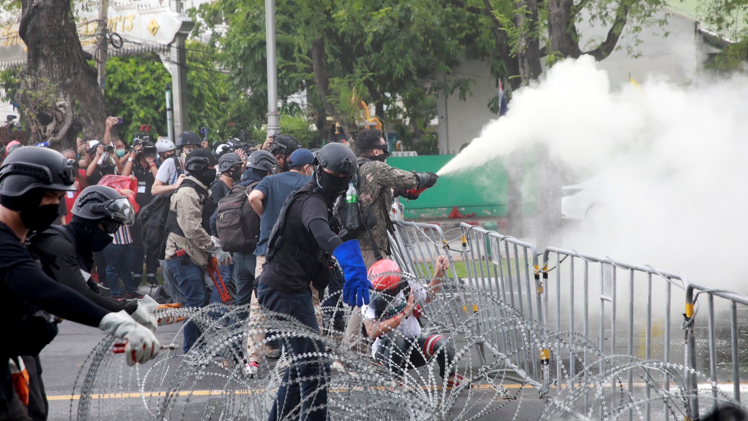 Protesters, Police Clash In Thailand Over PM’s Resignation