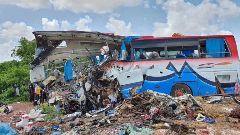 41 Crushed As Bus And Truck Collide In Mali