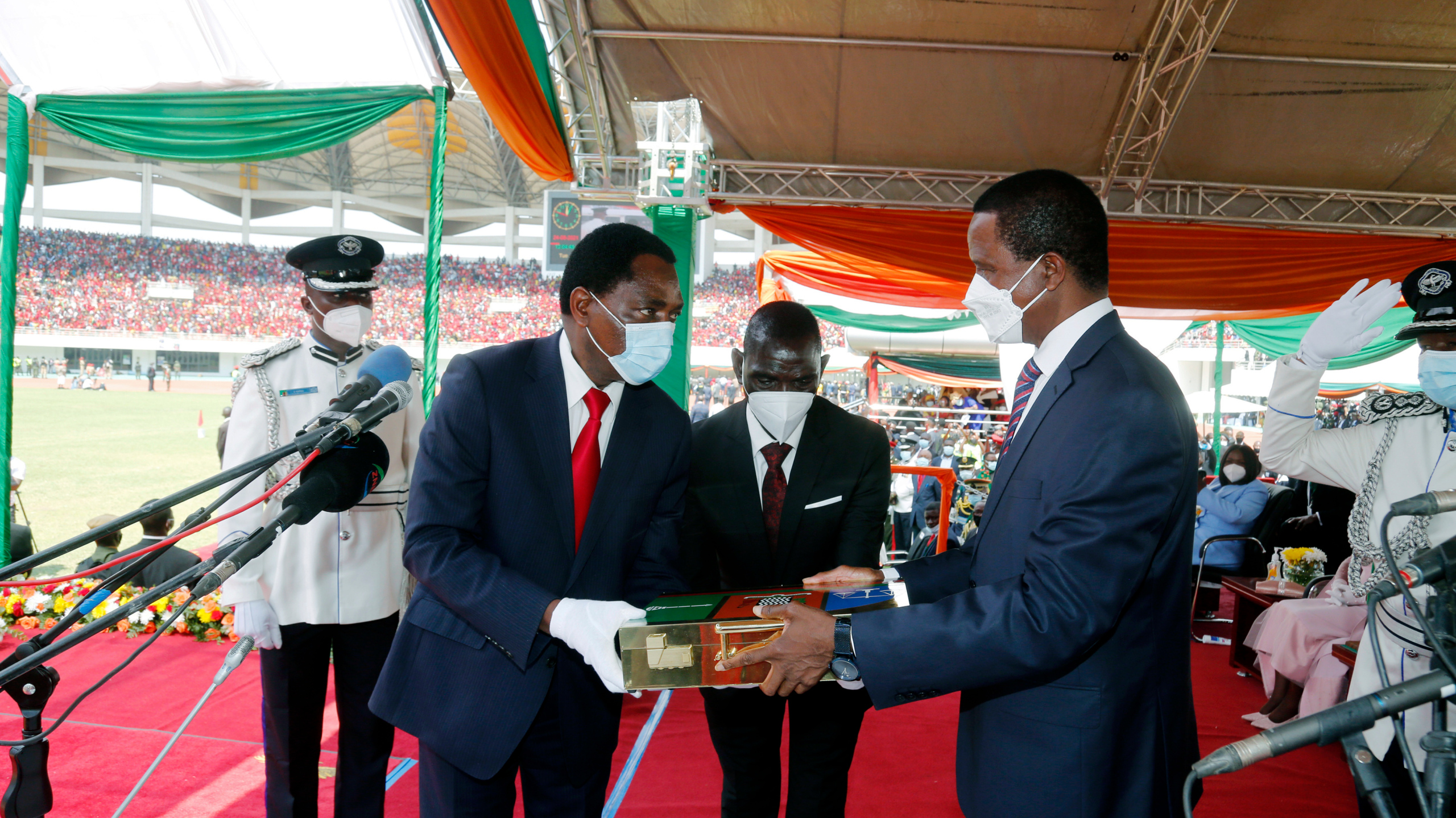 Relief As Zambia Swears In New President