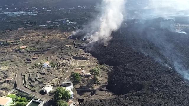 Eruptions Shut Airport On Canaries Volcanic Island