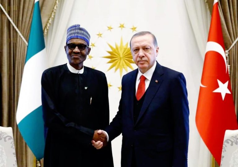 President Buhari Hosts President Erdogan, Wife