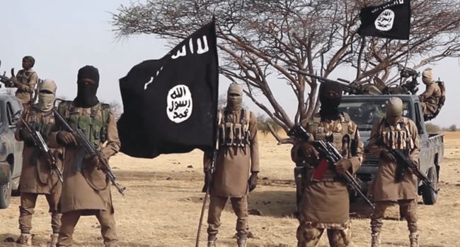 ISWAP Fighters Raid Borno Hospital, Set Telecoms Mast On Fire