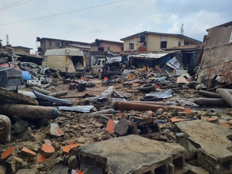 Five Dead Following Gas Explosion In Mushin, Lagos