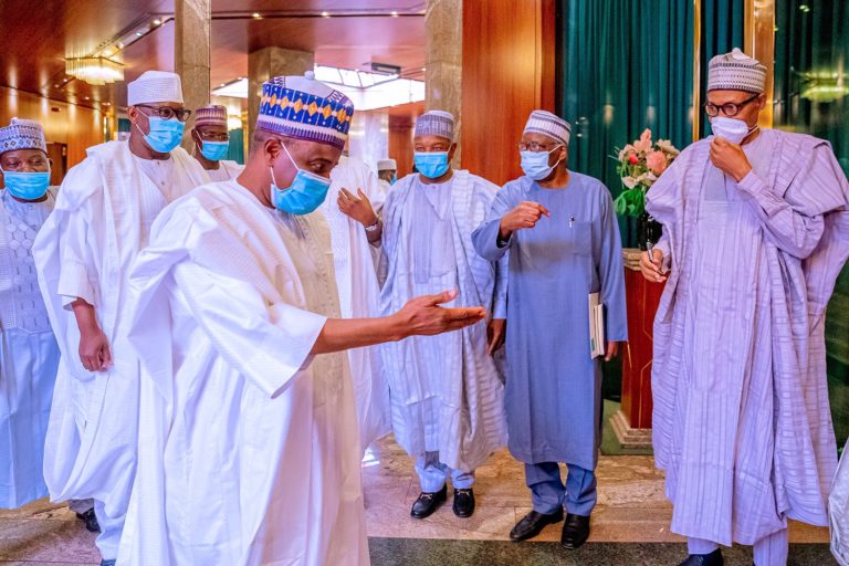 Insecurity: Northern Governors Meet Buhari, Make Appeals