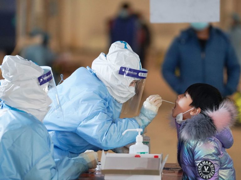 China Records Highest COVID-19 Cases In Nearly Two Years