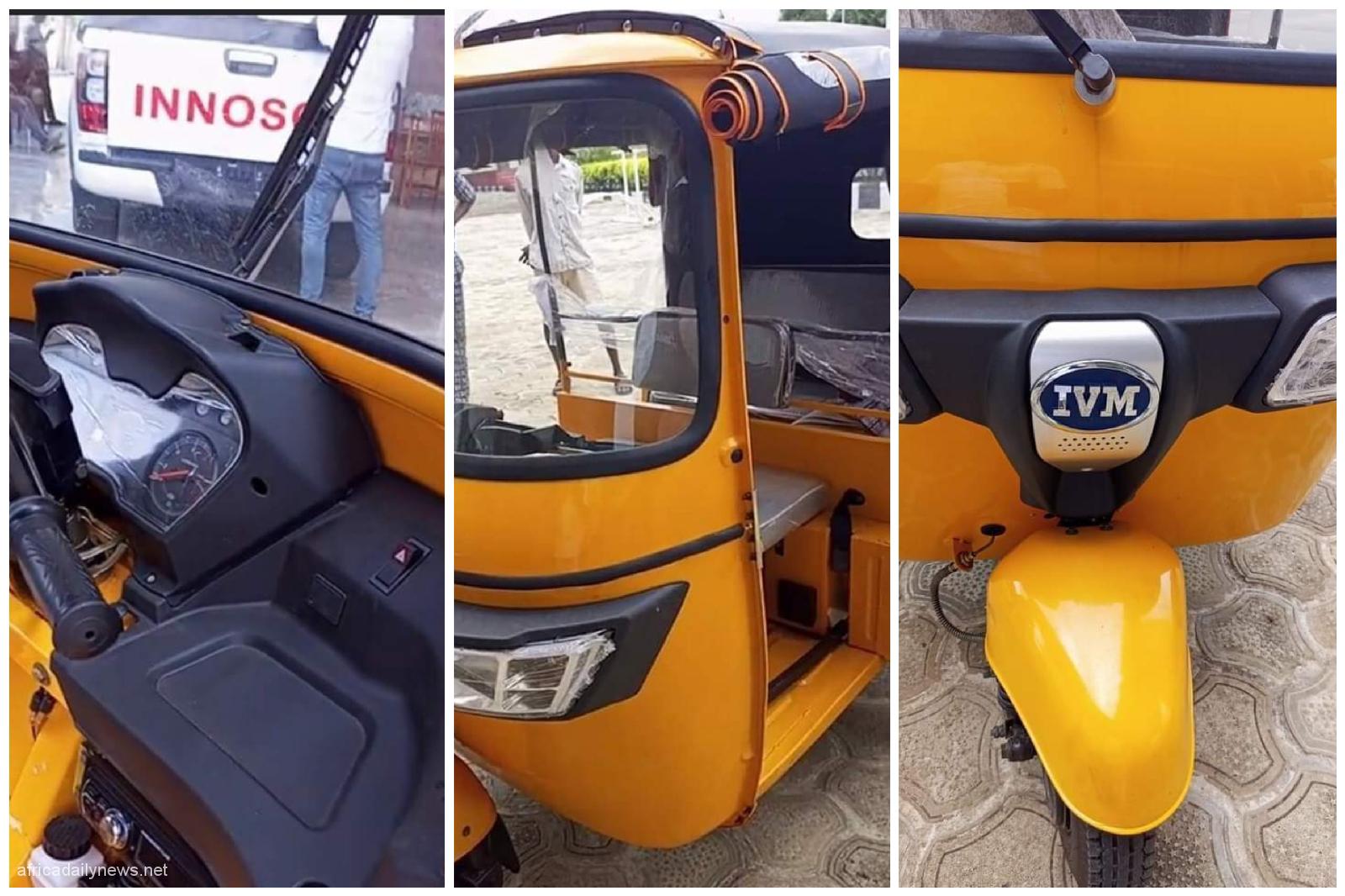 Innoson Launches First Set Of 'Keke' Tricycle Vehicles