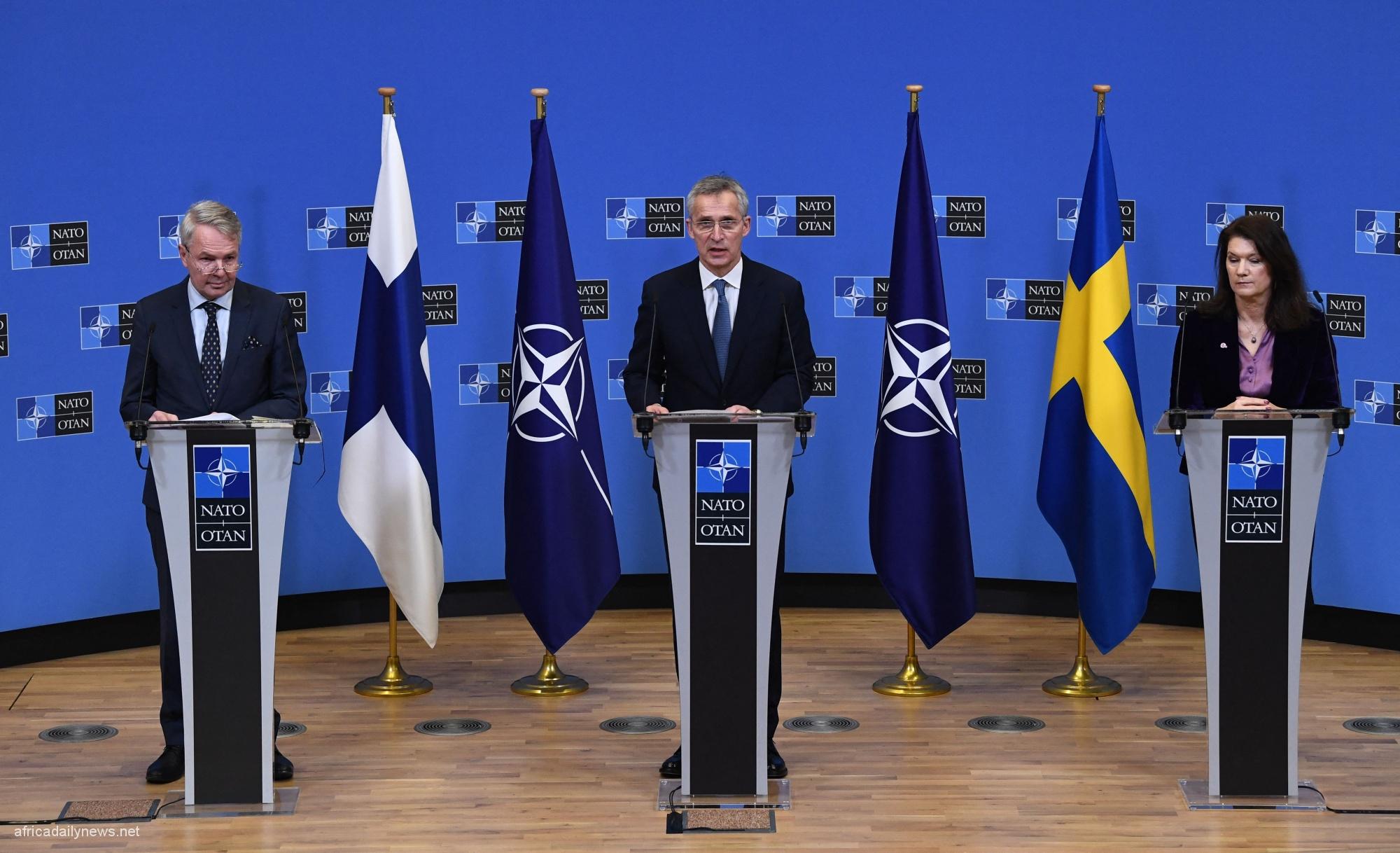 NATO Membership Sweden, Finland To Submit Bids Today