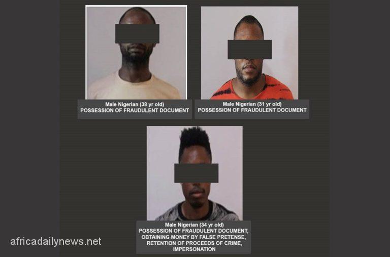 Fraud: 3 Nigerians Nabbed By INTERPOL In Operation Killer Bee