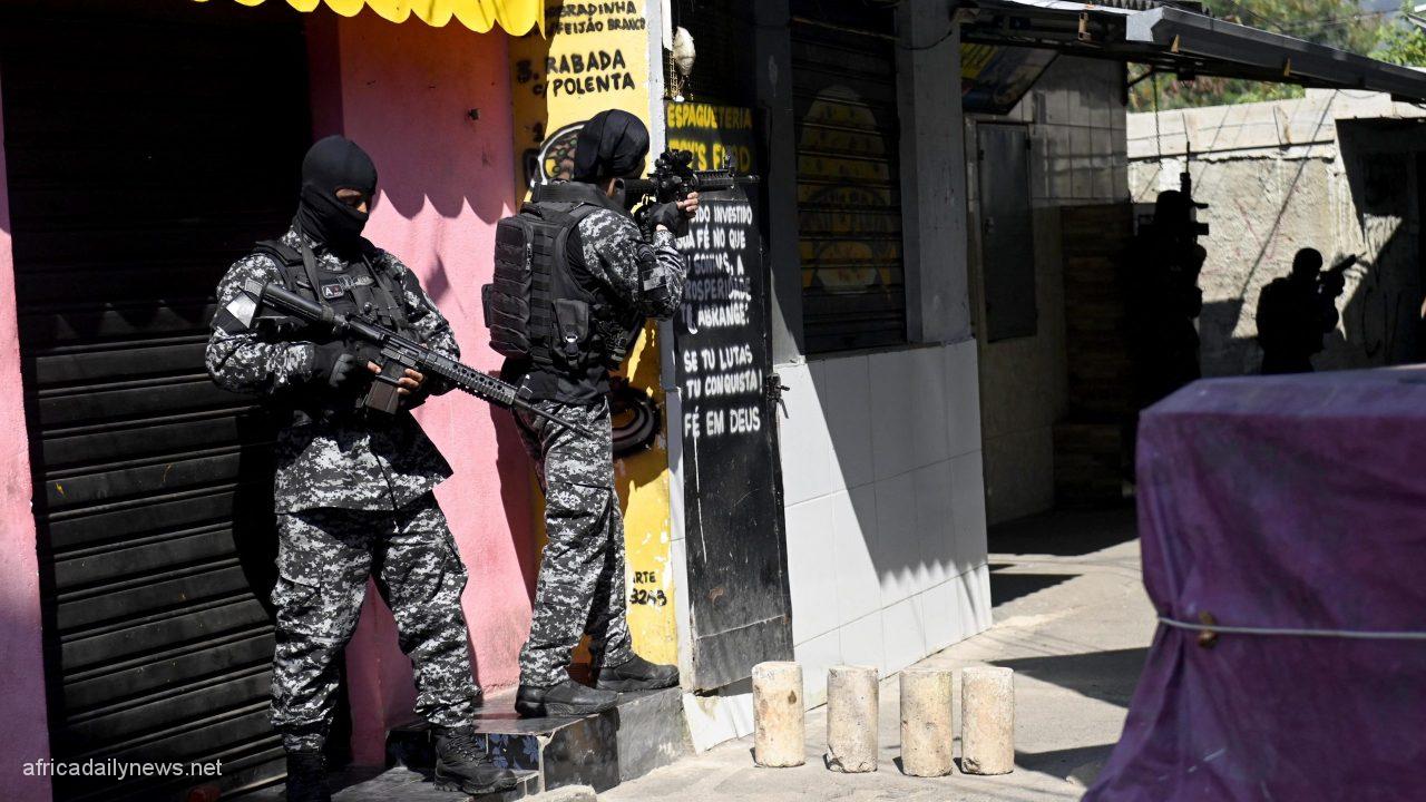 Favela Massive Police Raid On Rio Favela Leaves At Least 22 Dead