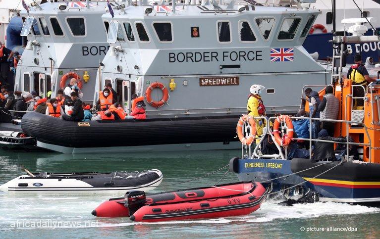 Border Force Impedes 'Hundreds Of Migrants' At English Channel