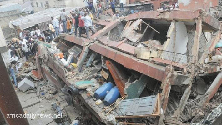 One Dead, Many Recused As Another Building Collapses In Lagos
