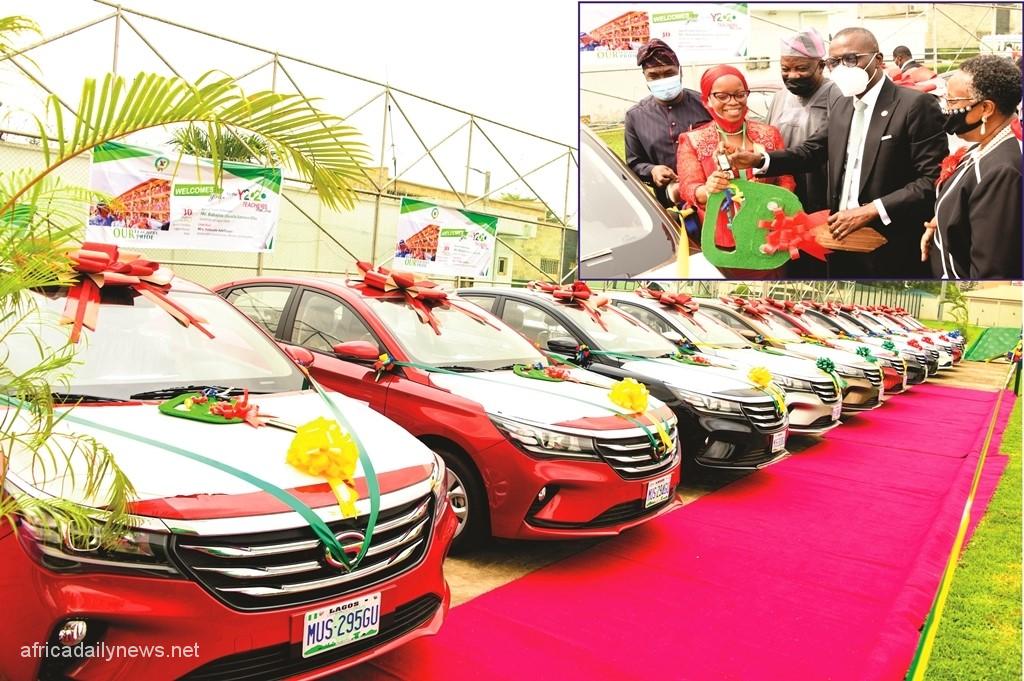13 Teachers Gets New SUVs In Lagos From Sanwo-Olu