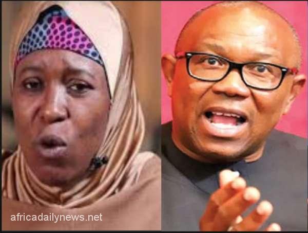 2023 Presidency Aisha Yesufu Declares Support For Peter Obi