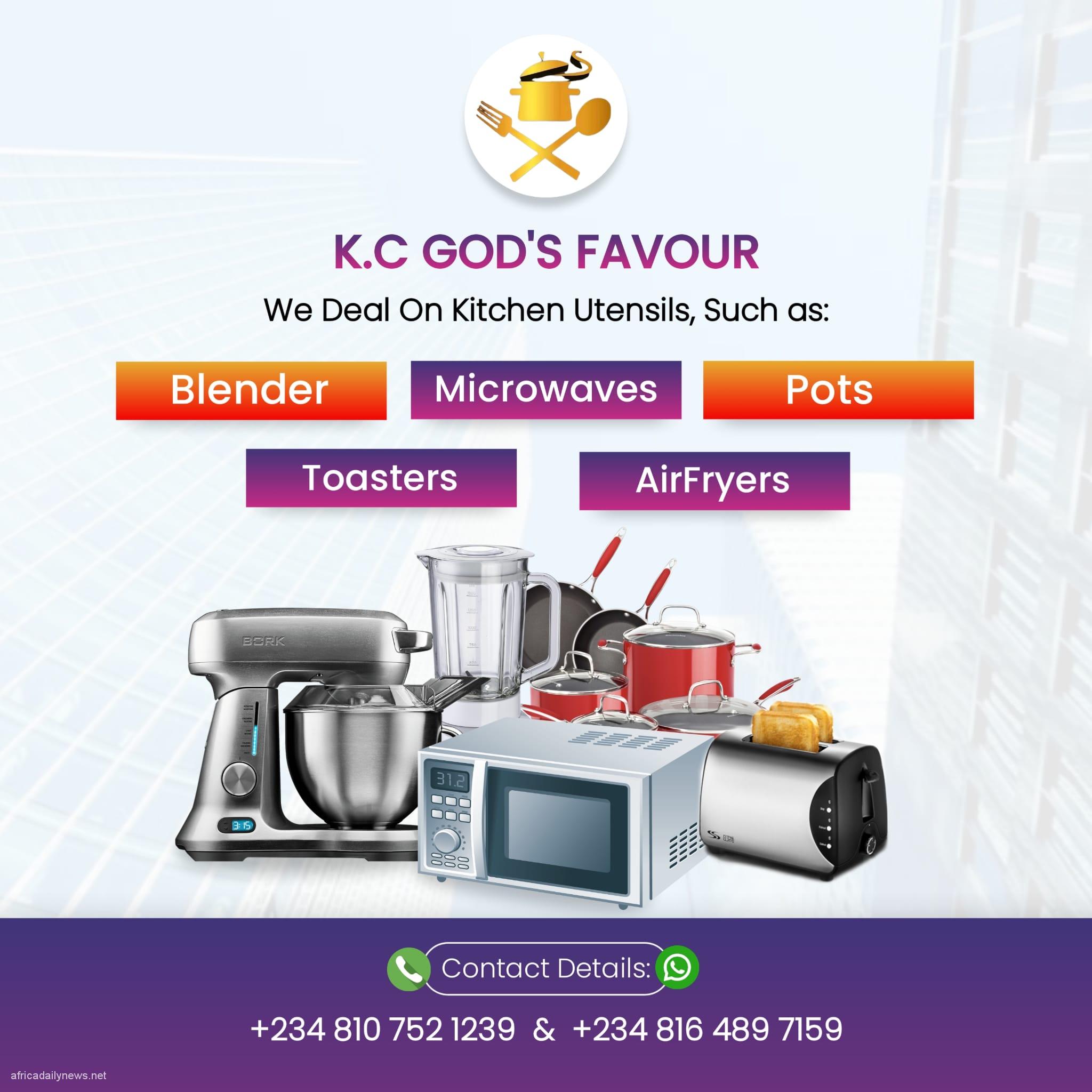 K.C God's Favour: Making Your Kitchen Top Class