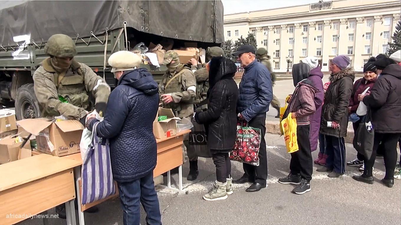 Occupied Ukrainian City Annnounces Referendum To Join Russia