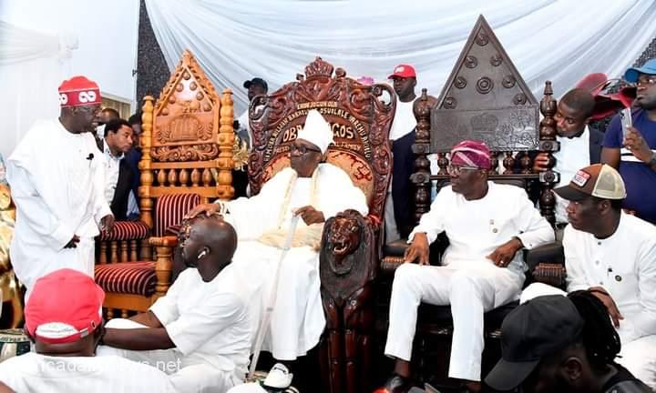 'The Ancestors Are With You' - Oba Of Lagos Blesses Tinubu