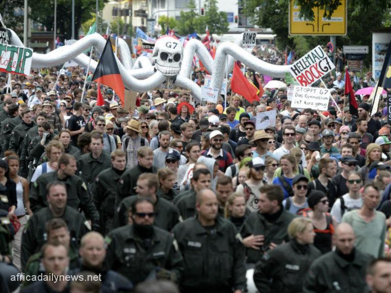 Thousands Of Protesters Storms Germany As G7 Convenes