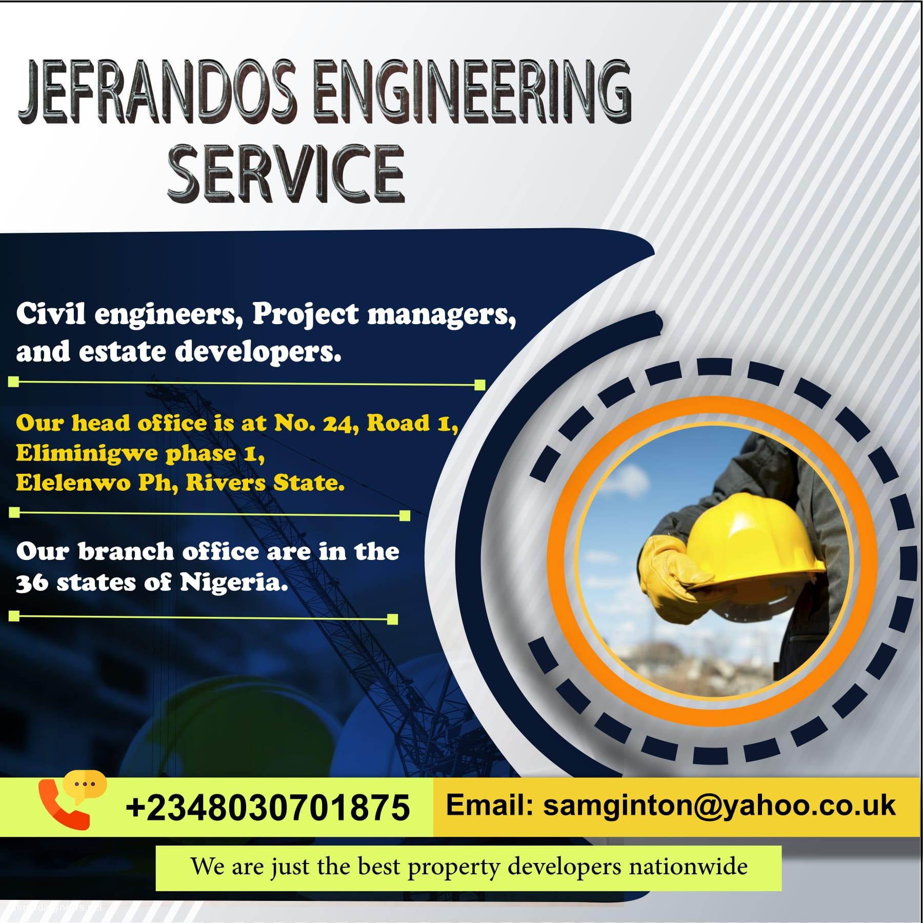 Jefrandos Engineering Solutions: Expertise Meets Excellence