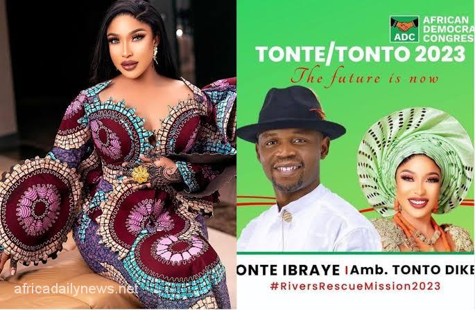 ADC Reveals Why Tonto Dike Was Picked As Guber Running-Mate