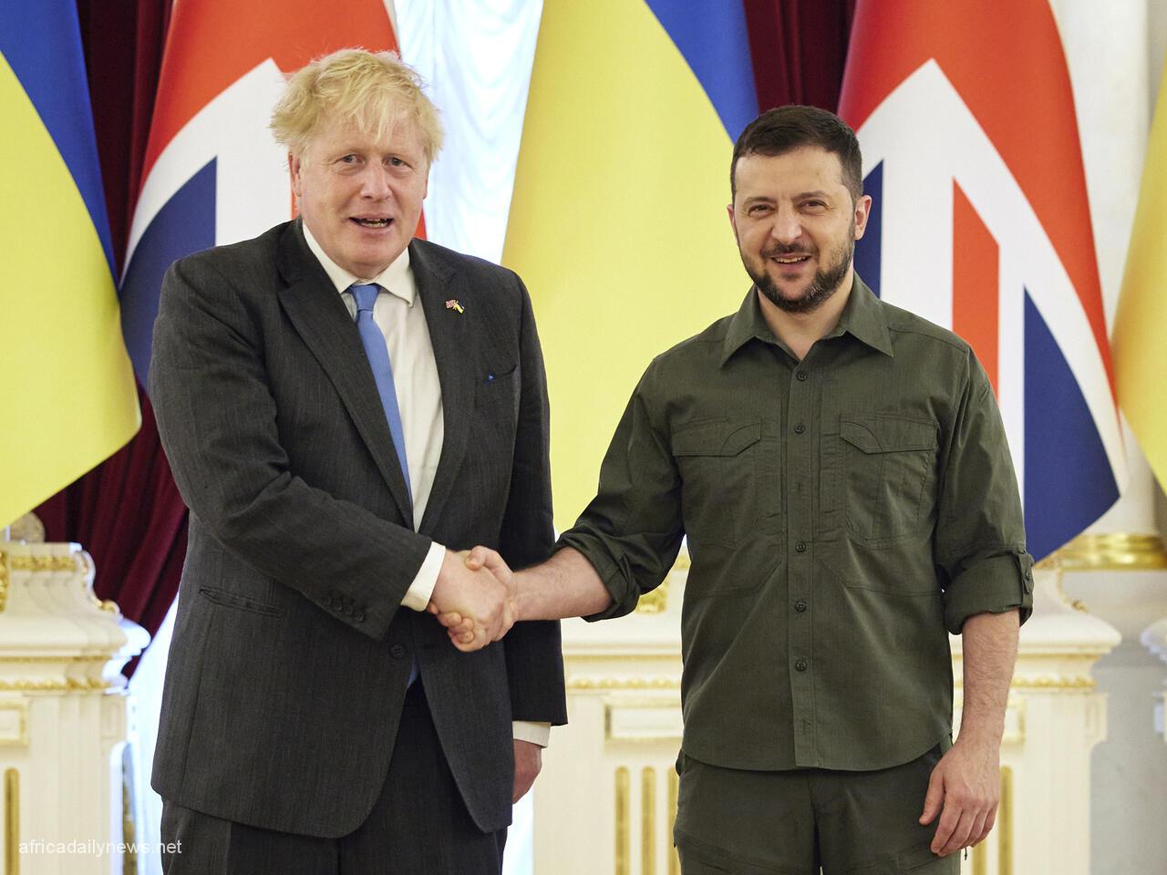 Zelenskyy Calls On Johnson Not To ‘Disappear’ From Politics
