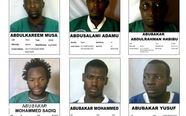 NCoS Releases Names, Faces Of 69 Kuje Prison Escapees