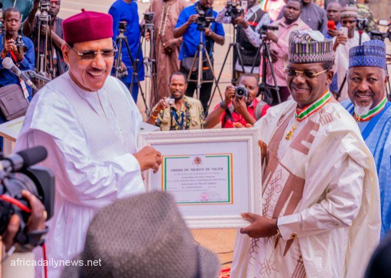 Governor Matawalle Bags National Award In Niger Republic