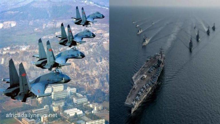 US Warships Seen Cruising Near Taiwan As Pelosi Defies China
