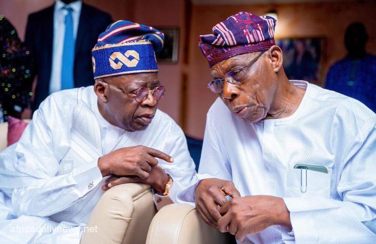 Tinubu Berated For Visiting Obasanjo After Insulting Ex-President