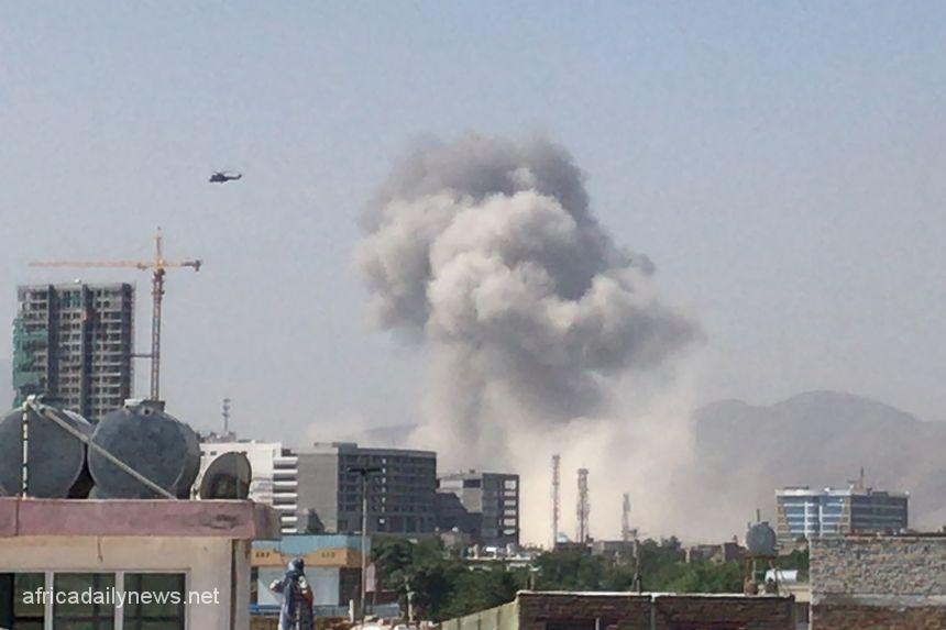 60 Killed As Huge Explosion Hits Mosque In Kabul, Afghanistan