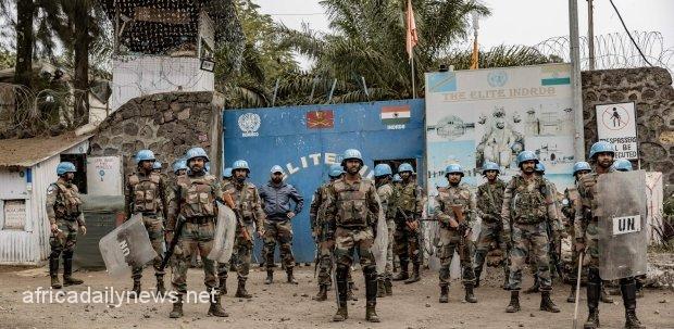 DR Congo Army Officials Fire Shots At Anti-UN Protesters