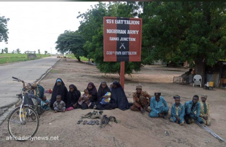 17 Boko Haram Terrorists, Family Members Surrender To Army