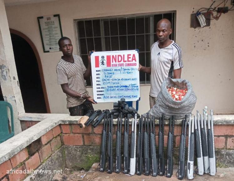 18 Pump Action Guns Intercepted By NDLEA In Kogi