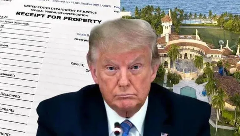 Trump's Probe Empty Folders Marked Classified At Mar-a-Lago