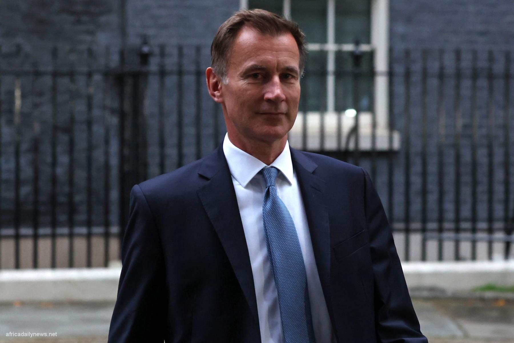 New UK Finance Minister Faults, Disagrees With PM’s Agenda
