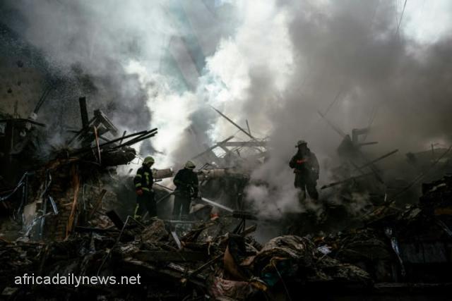 Death Toll From Russian Missiles On Ukraine Town Rises To 14