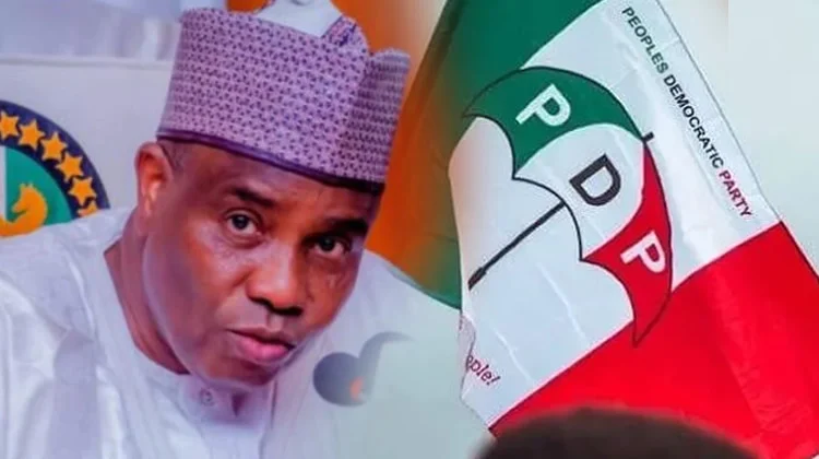 PDP Crisis We Never Suspended Campaigns - Tambuwal