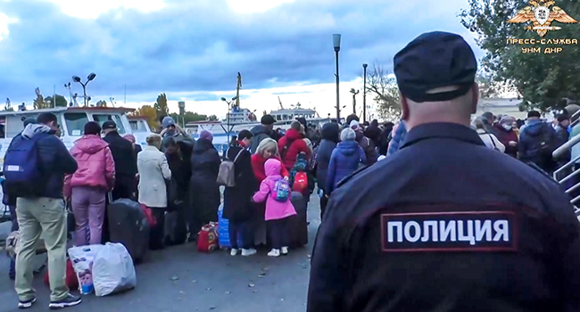 War Officials Tells Kherson Residents To Leave Immediately