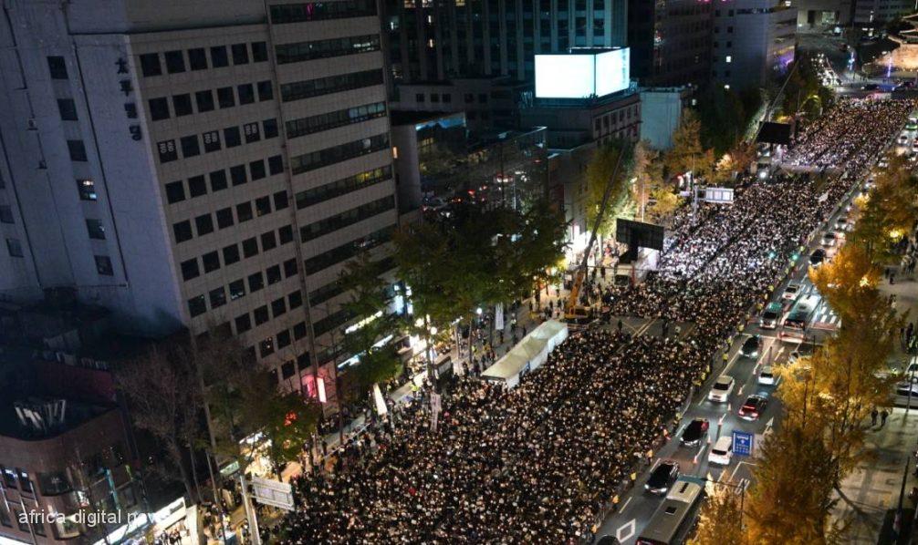 Candlelight Vigils To Mourn South Korea Halloween Victims