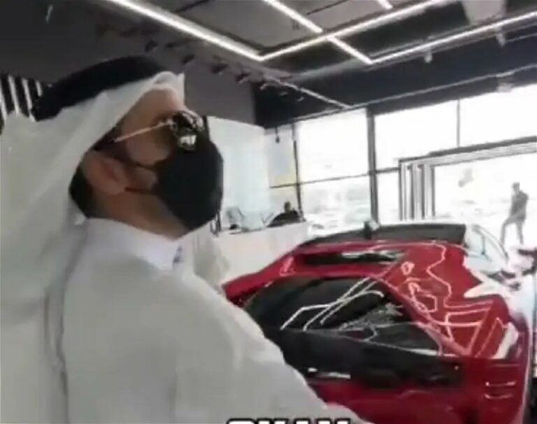 UAE Orders Arrest Of Man In Lavish Car-buying Video