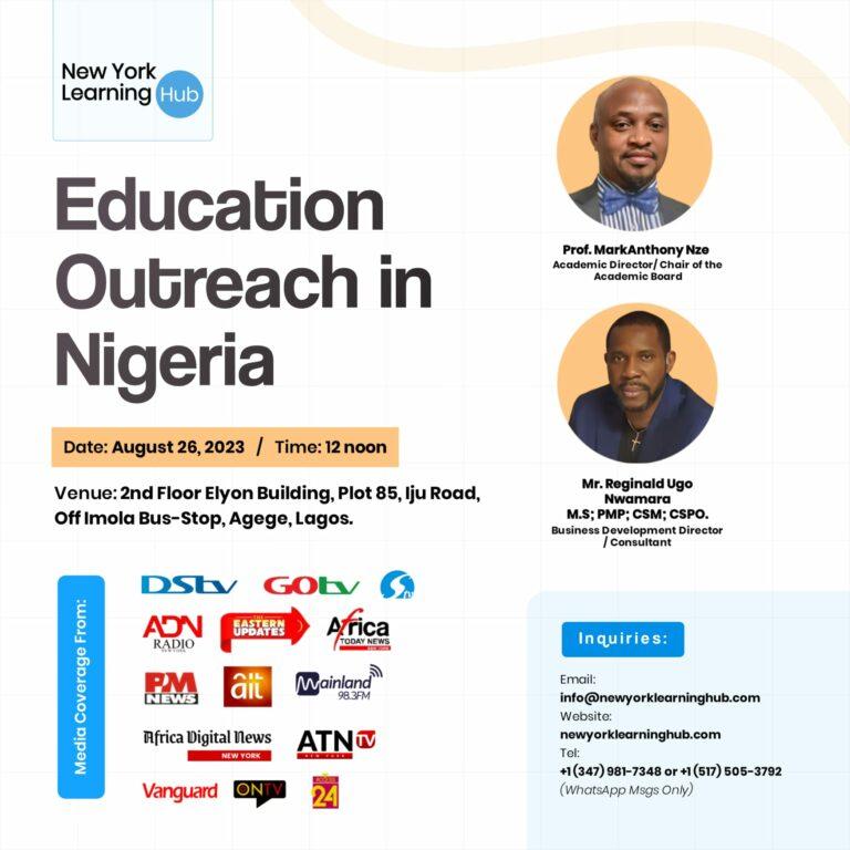 NYLH's Unprecedented Education Outreach In Nigeria